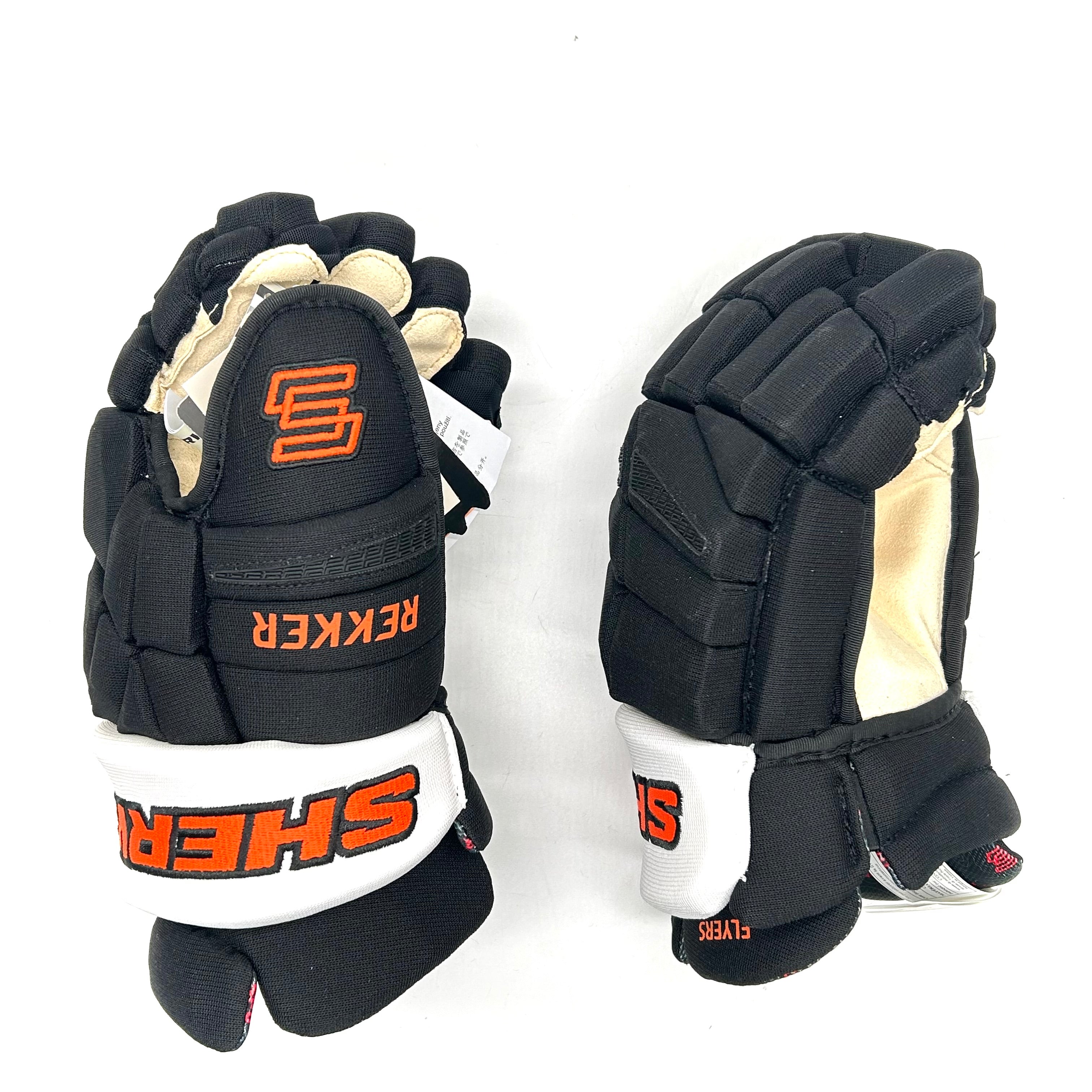 Gant Sherwood Rekker Legend Pro – NHL Pro Stock – Paume Pro – Flyers de Philadelphie (noir/blanc/orange)